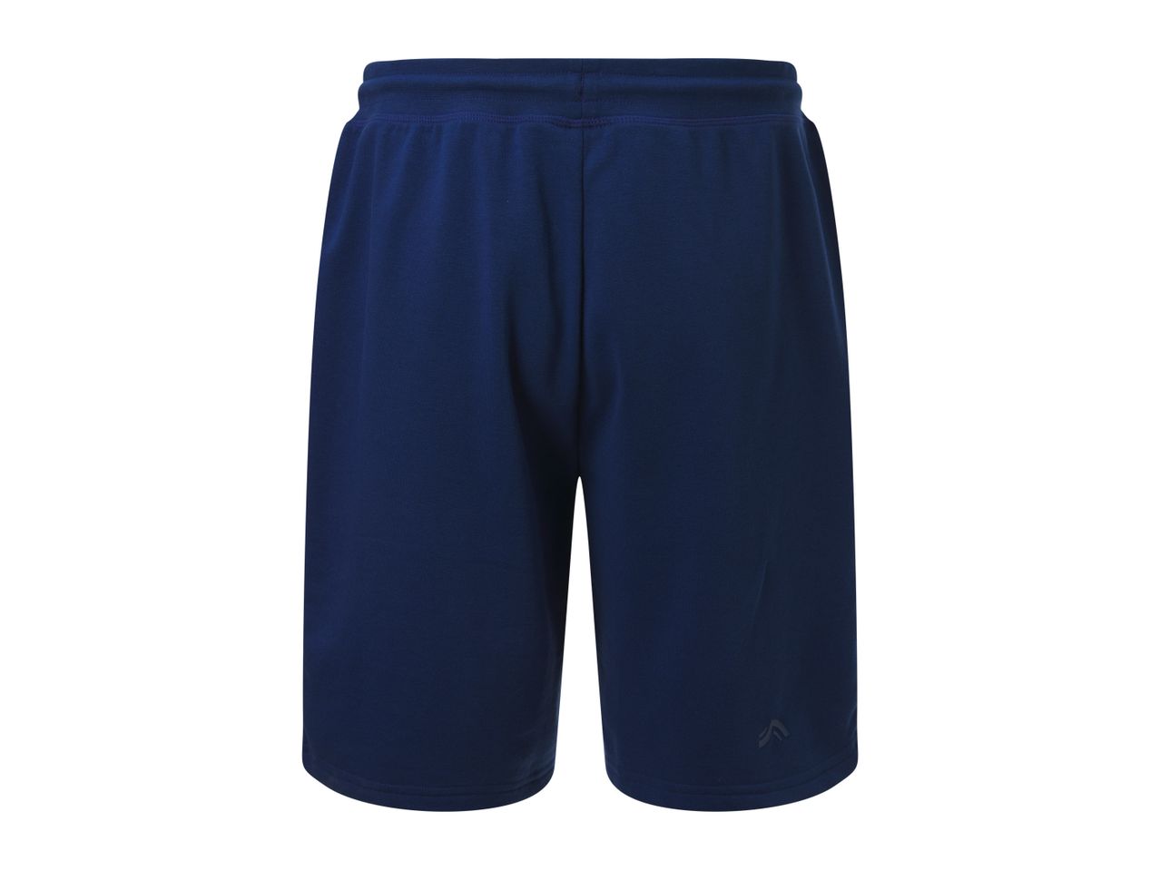 Navy blue shorts.