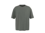 Muška majica ESMARA MEN, tamnozelena, kratkih rukava i okruglog ovratnika.
