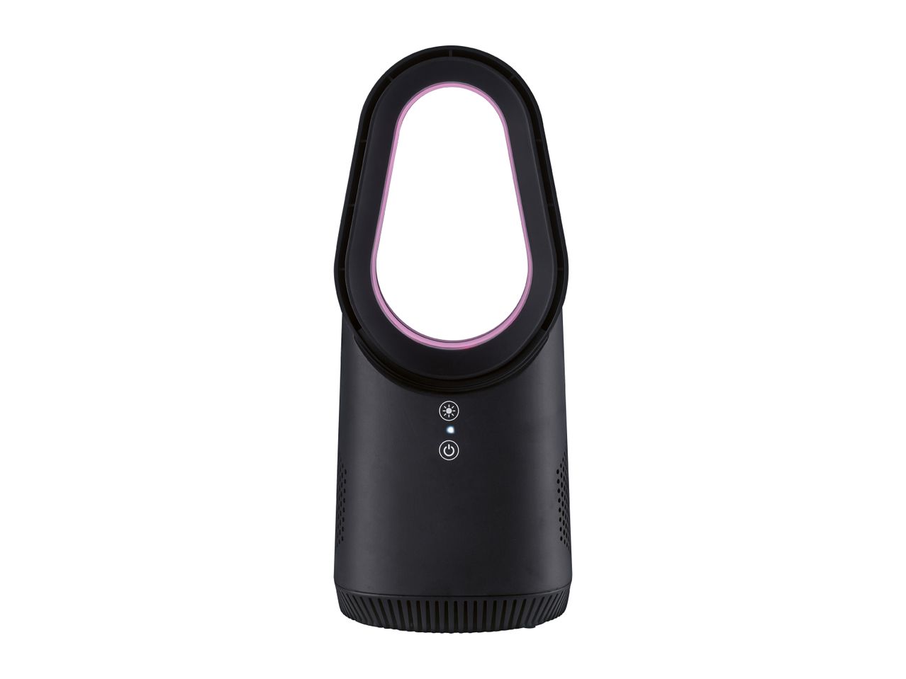 Black Bladeless Mini Desk Fan