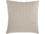 Almofada decorativa texturizada bege claro Livarno Home Deko-Folie