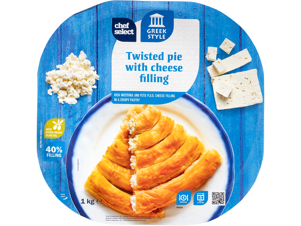 Chef Select plăcintă grecească cu brânză.