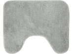 Covoraș de baie LIVARNO gri deschis cu decupaj pentru toaletă