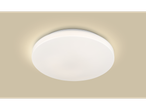 Candeeiro de teto LED Livarno para casa de banho, redondo, branco.