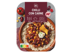 Опаковка чили кон карне с ориз, царевица и боб, с Nutri-Score C и тегло 400g.