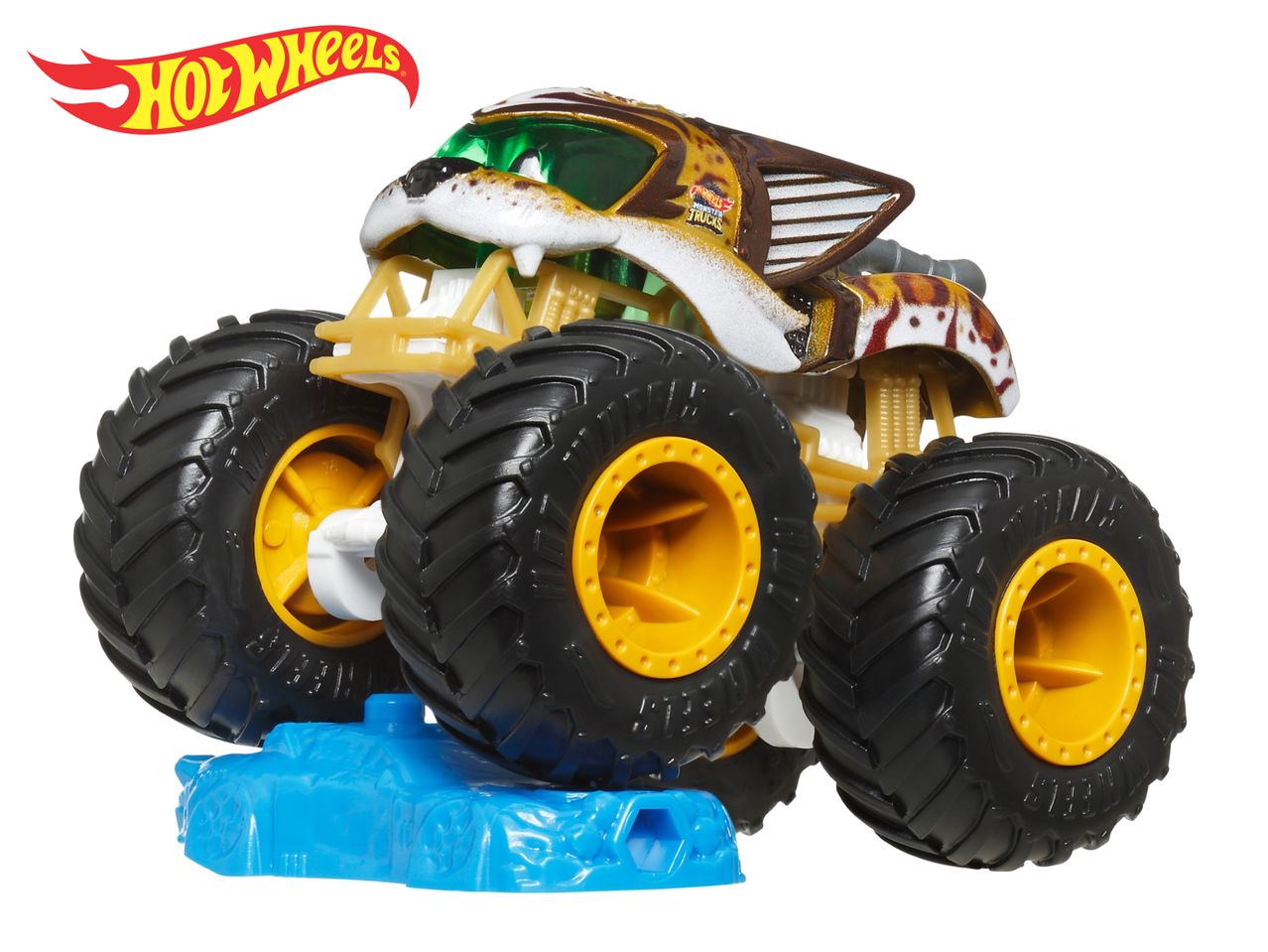 Hot Wheels Monster Trucks: Tiger Shark monster truck toy.