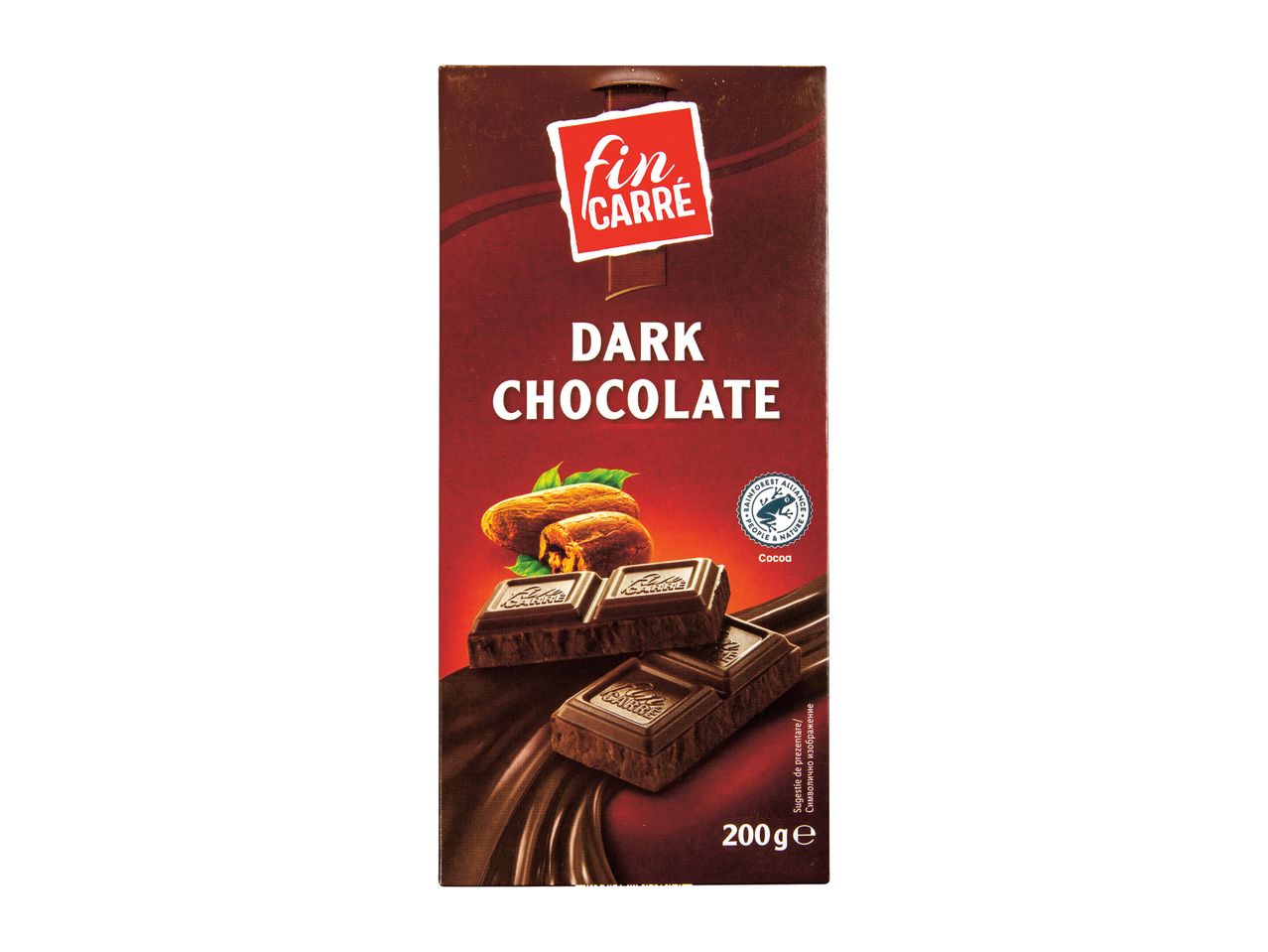 Accesați vizualizarea pe ecran complet: Ciocolată neagră, 47% cacao - Imagine 1