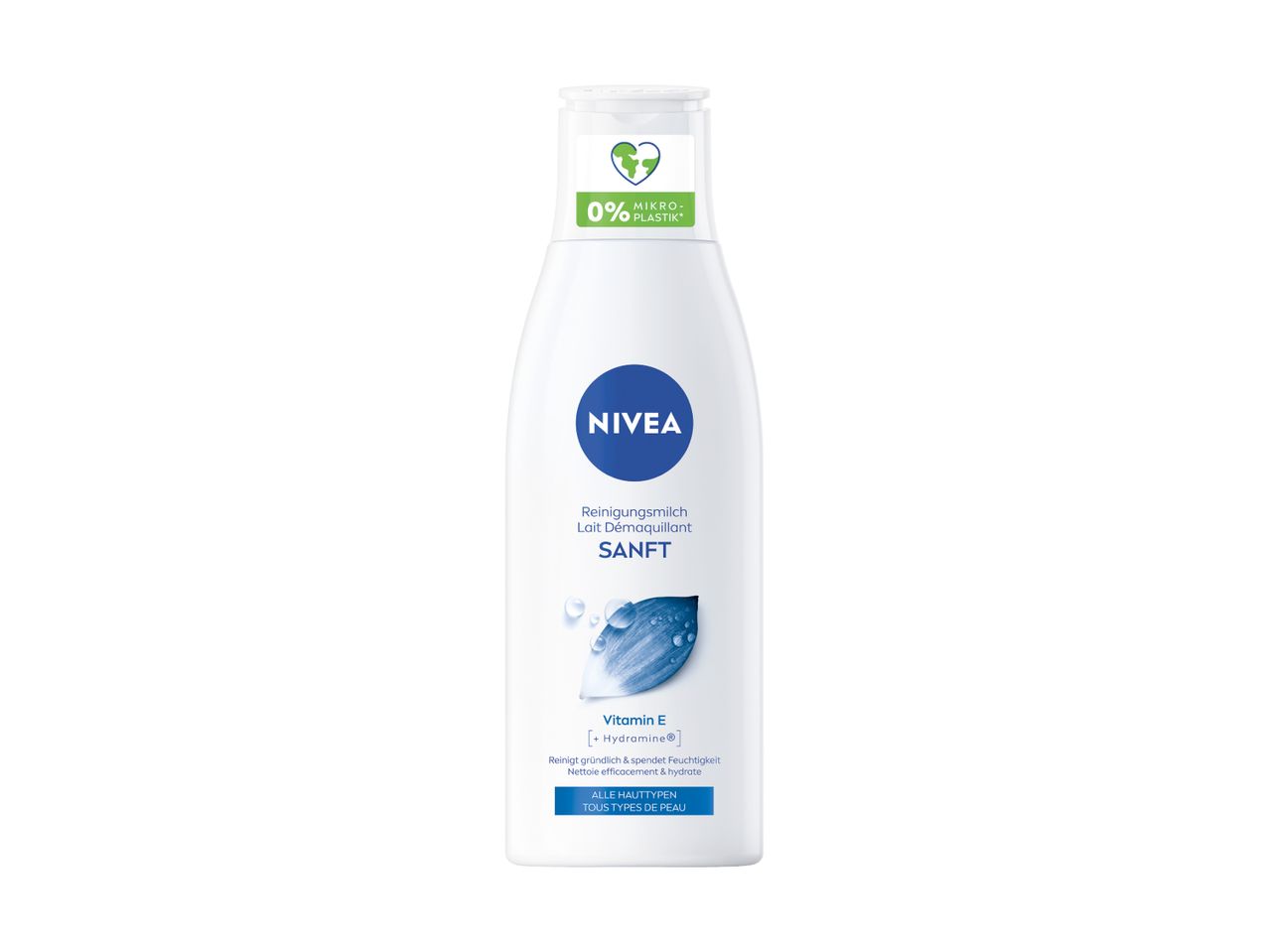 Nivea Body Lotion, erfrischende Formel zur Hautpflege.