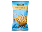 Een zak Alesto geroosterde, ongezouten cashewnoten.