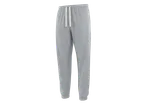 Pantaloni de trening gri deschis cu șnur.