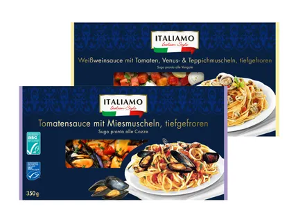Italiamo Muscheln in Sauce