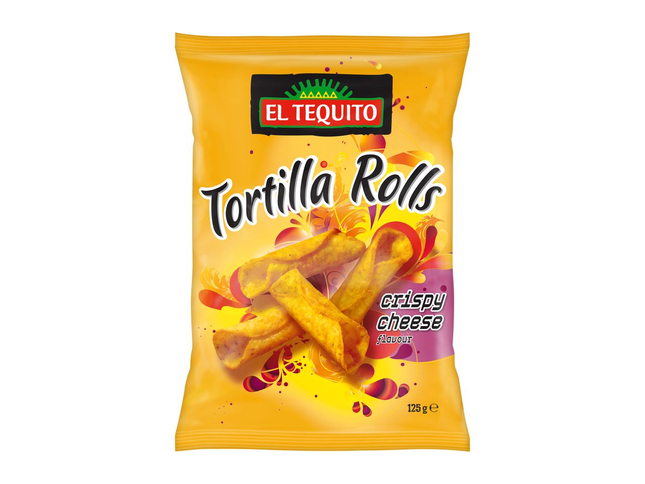 El Tioquero Tortilla Rolls snack bag.
