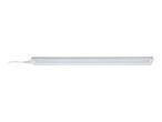 White LED under cabinet light bar with a power cord and an integrated switch.