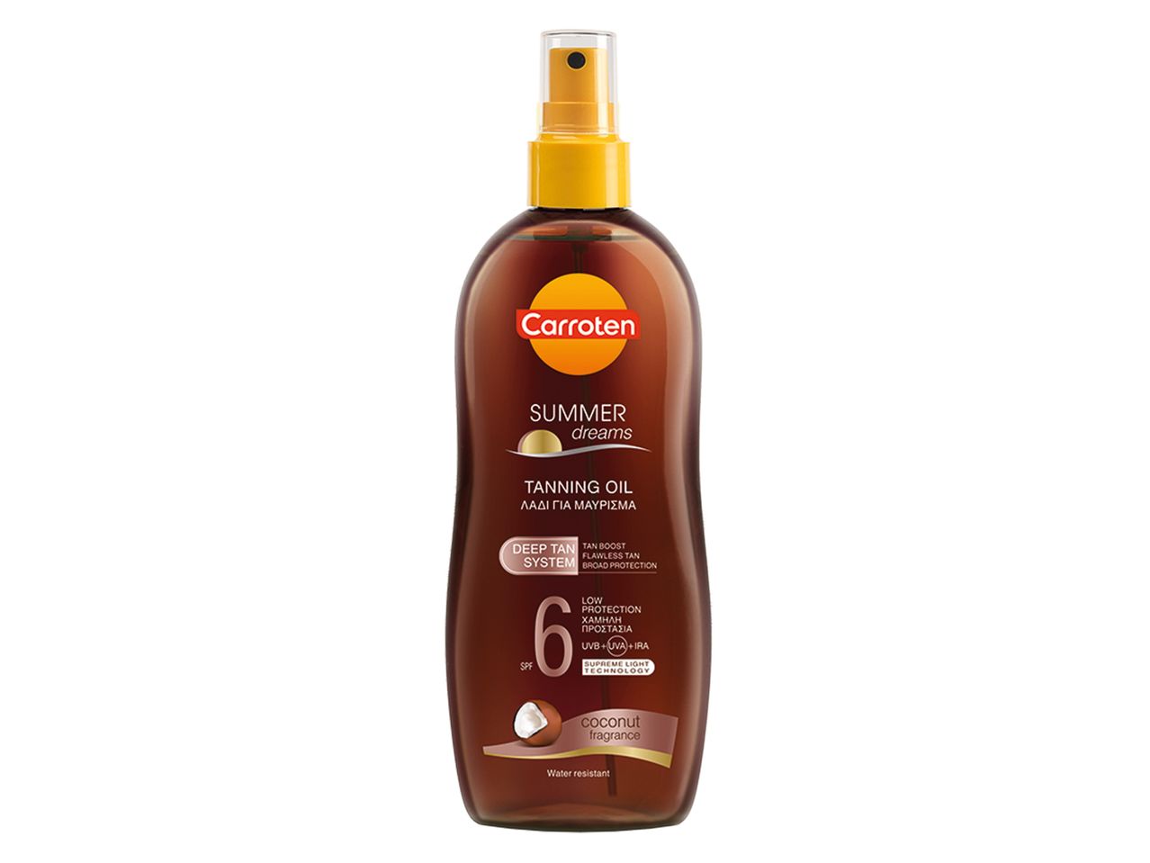 Carroten Αντηλιακό Λάδι Summer Dream SPF6