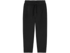 Pantaloni de trening negri cu șnur.