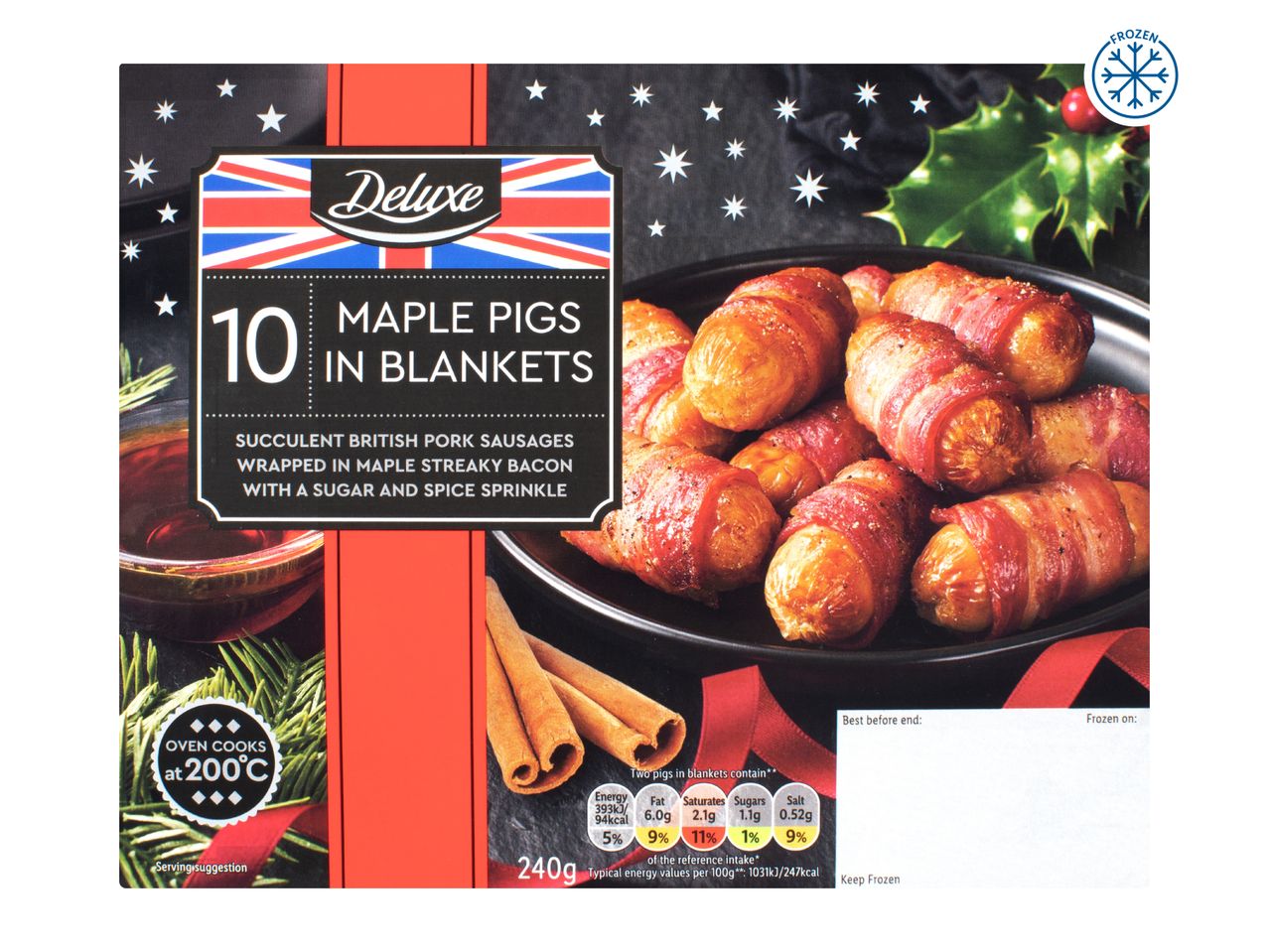 Go to full screen view: Deluxe British Maple Pigs in Blankets - Image 1