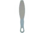 Light blue plastic foot file.