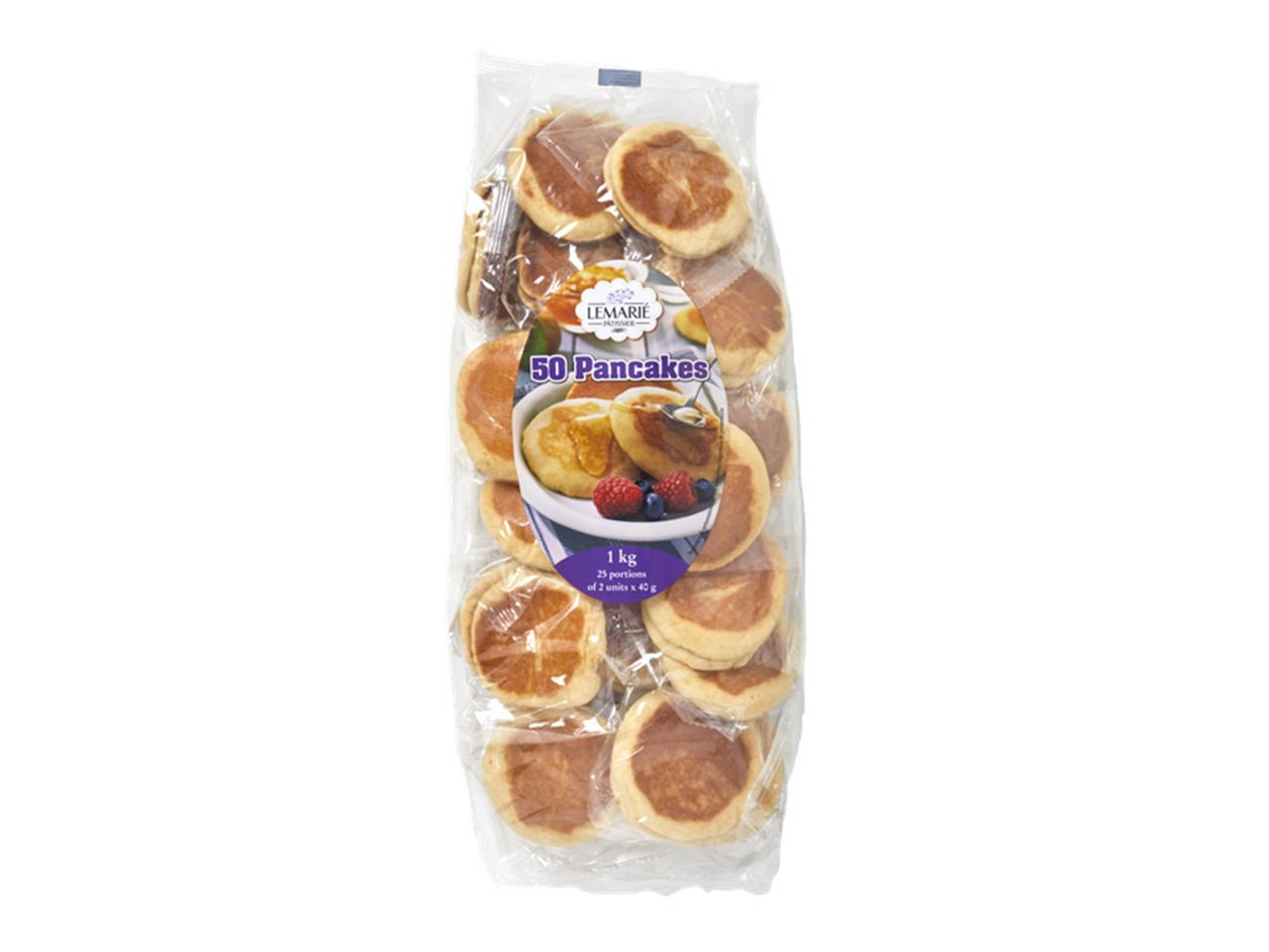 Un paquet de biscuits ronds fourrés, probablement de la marque LU.