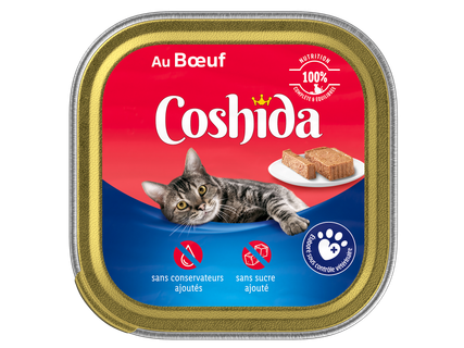 COSHIDA Barquettes chat