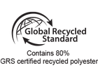 Global Recycled Standard 80% GRS Certified Recycled Polyester