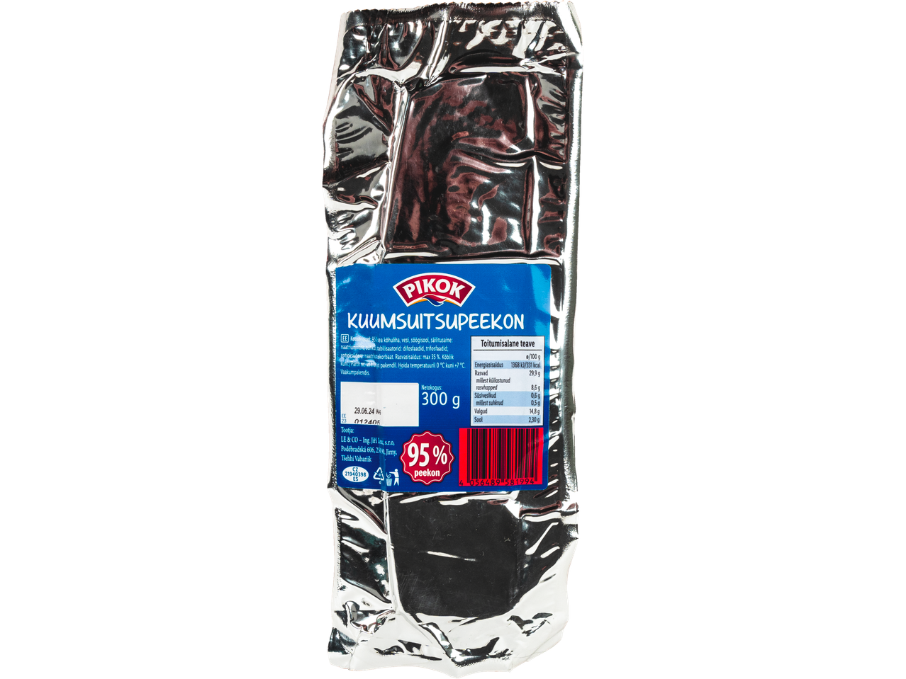 Pikok Kuumsuitsupeekon kondita, 300g pakend.