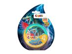 C'ari Aqua Dragon kinetic sand in teal packaging.