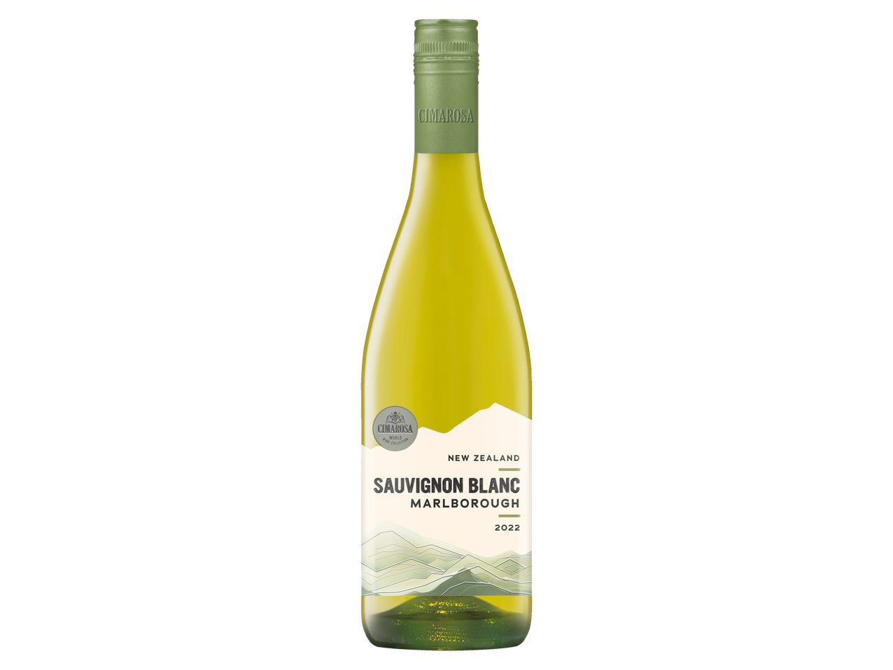 Vin Cimarossa Sauvignon Blanc Marlborough 2022 de Nouvelle-Zélande.