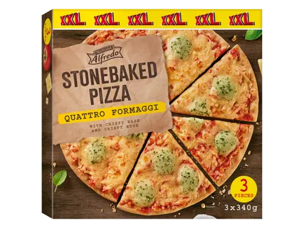 TRATTORIA ALFREDO Pizzas 4 fromages