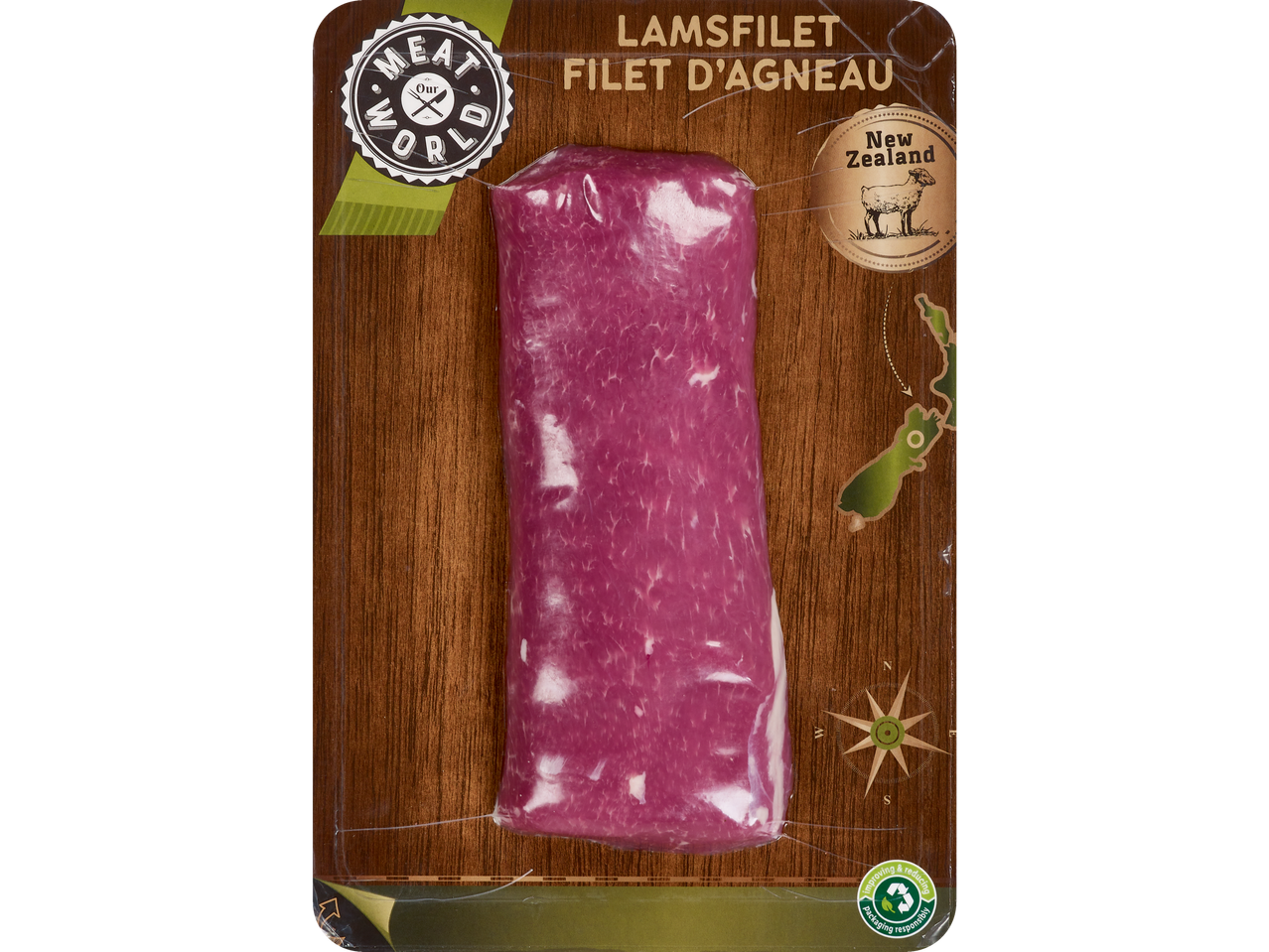 Filet d'agneau Meat Our World de Nouvelle-Zélande
