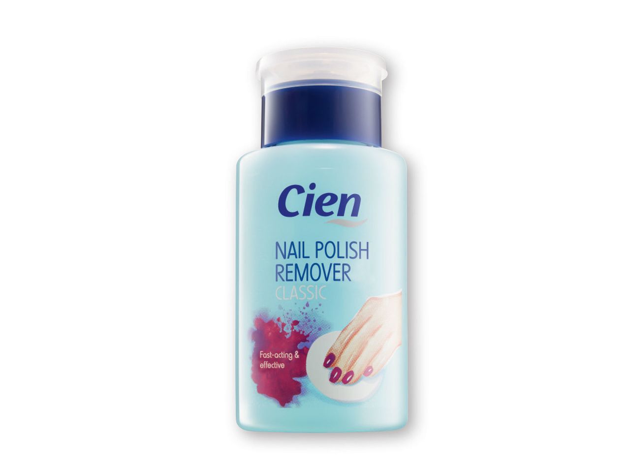 Cien nail polish remover: classic.