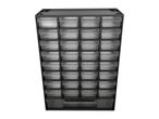PARKSIDE parts organizer with multiple clear drawers