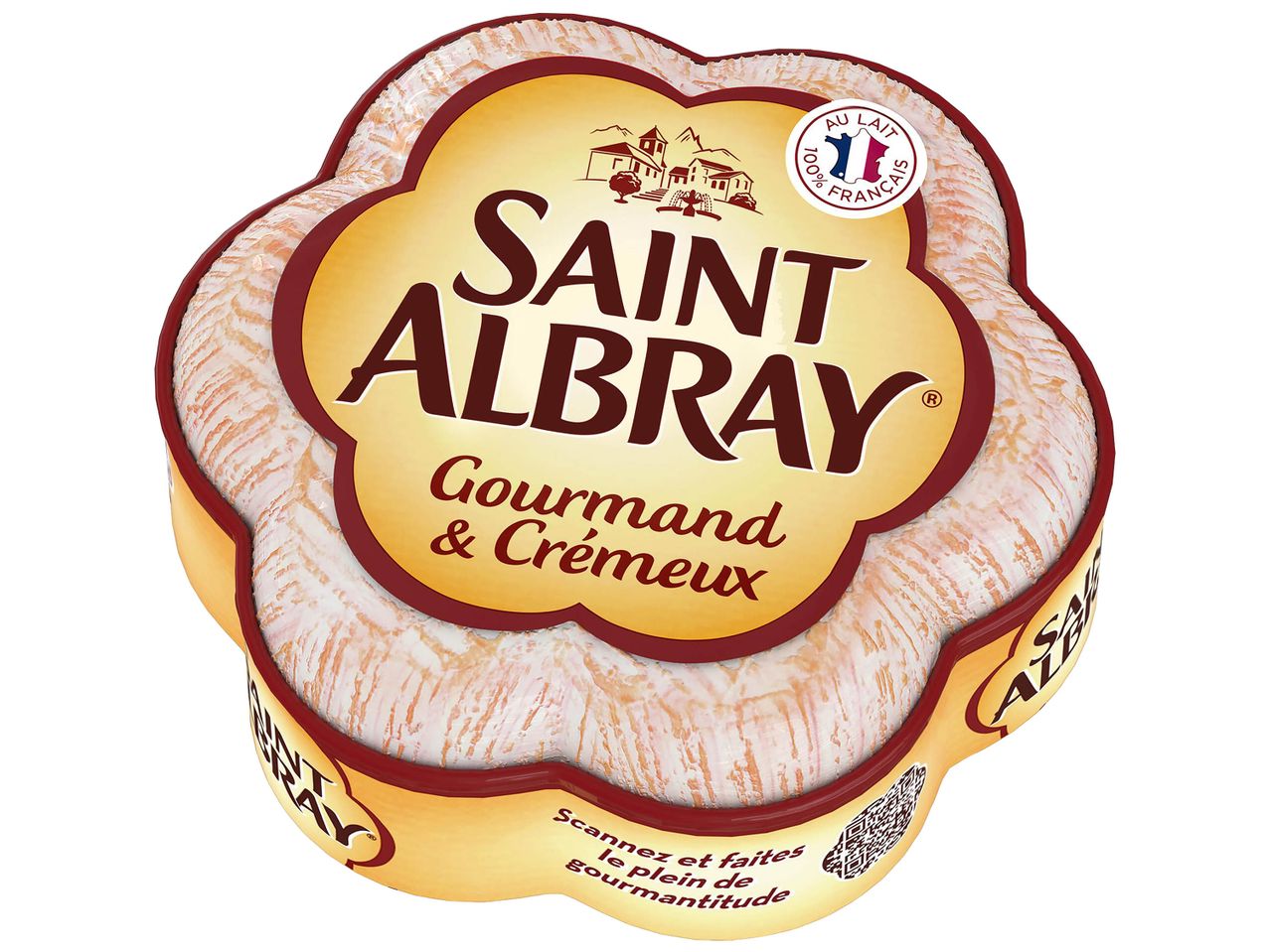 Fromage Saint Albray Gourmand & Crémeux.