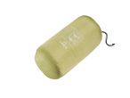 Green Crivit sleeping bag in its stuff sack