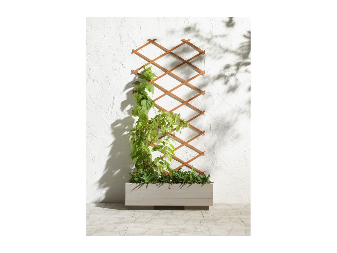 Go to full screen view: Parkside Expanding Wooden Trellis - Image 4