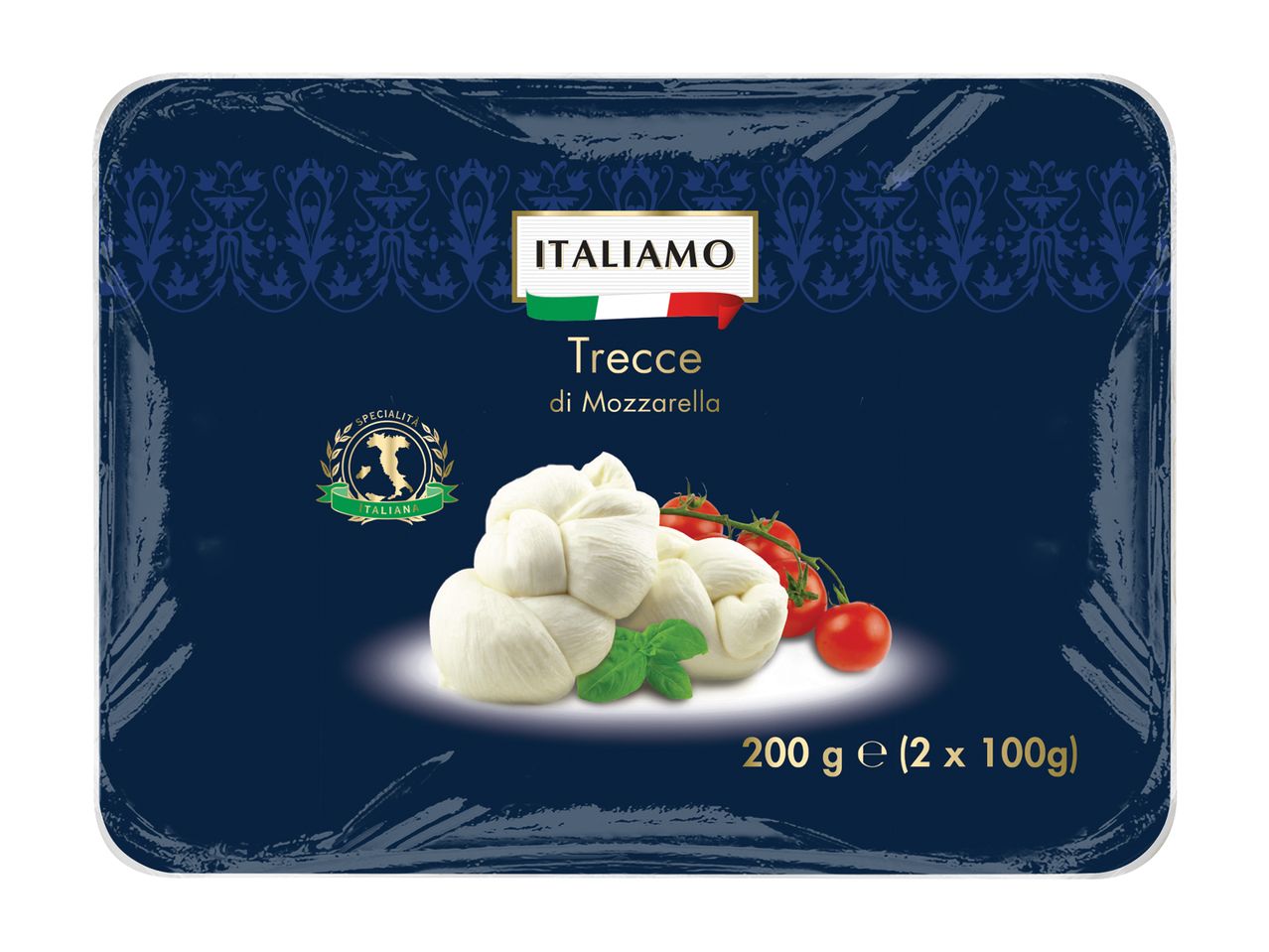Italiano Tortelli s sirom, zamrznjeni.