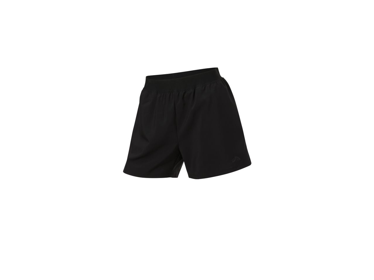 Black athletic shorts.