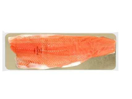 Łosoś atlantycki, filet ze skórą, XXL
