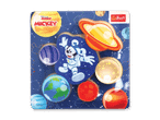 Disney Junior Mickey Maus Holzpuzzle mit Planetenmotiven von Trefl.