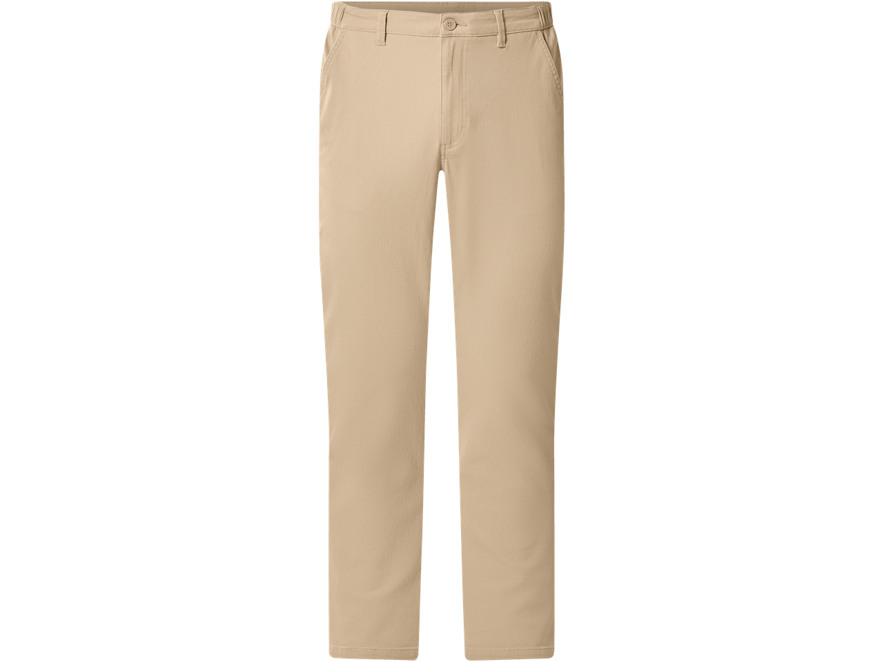 LIVERGY vyriškos smėlio spalvos chino kelnės