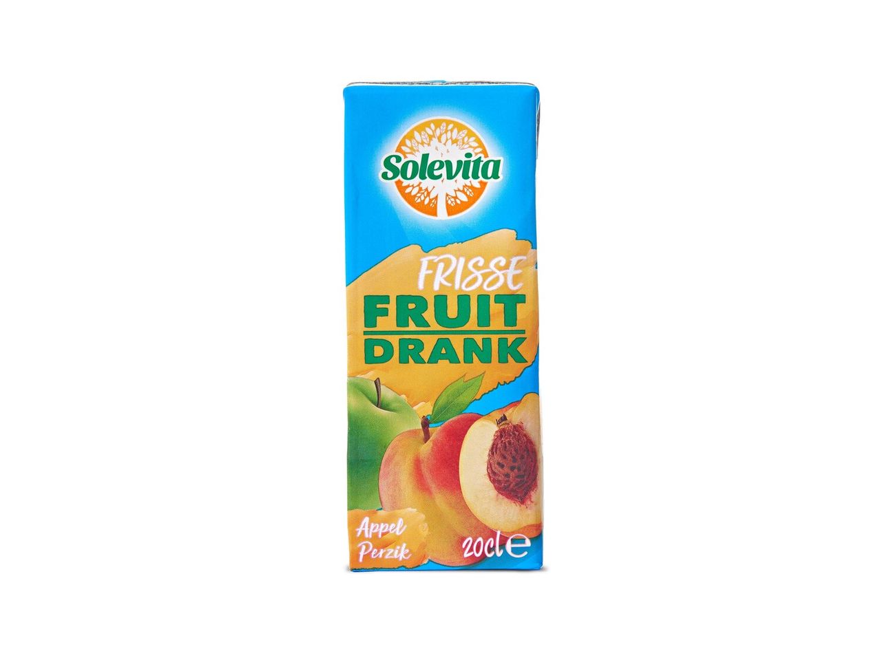 Ga naar volledige schermweergave: Frisse fruitdrank appel-perzik - afbeelding 1