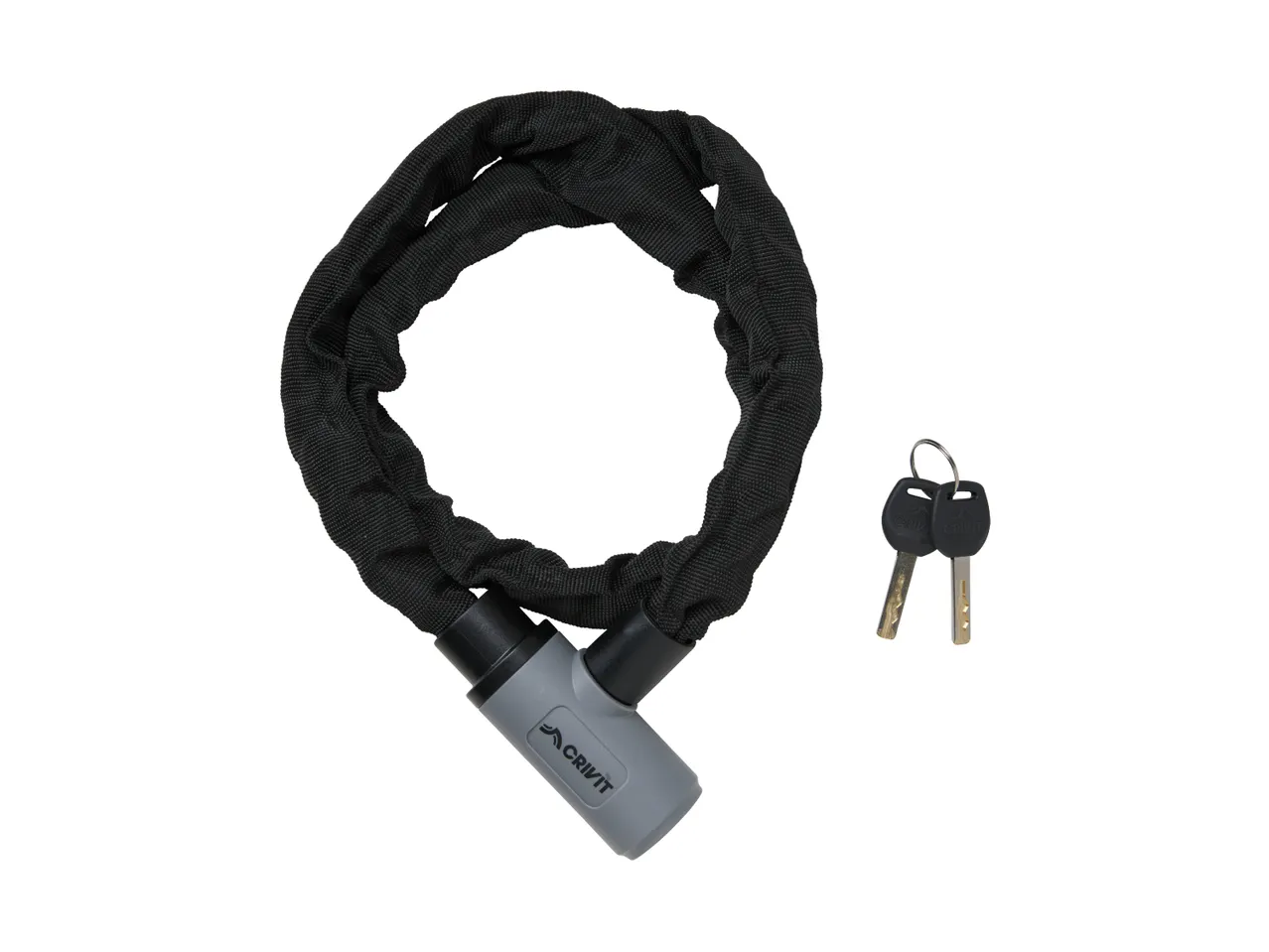 CRIVIT Bike Chain Lock with Keys