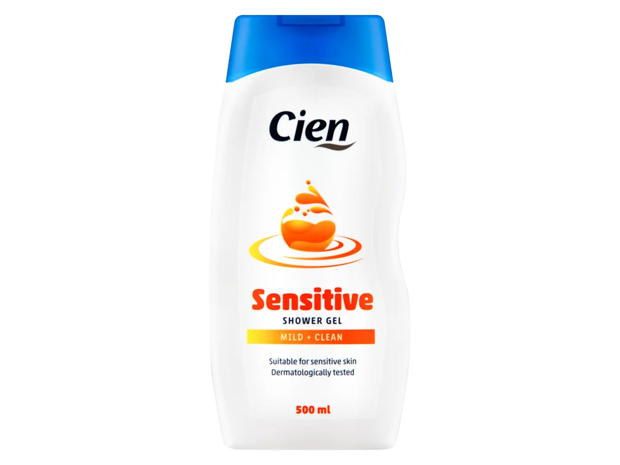 Cien Sensitive shower gel for sensitive skin.