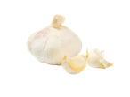 Garlic bulb and cloves.