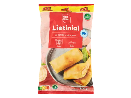 Lietiniai su kumpiu ir sūriu XXL