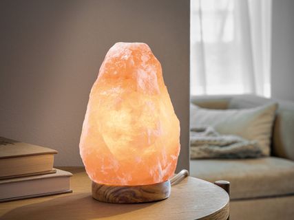 Livarno Home Лампа от солен кристал