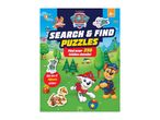 Children's search and find puzzle book with colorful cartoon dog characters.
