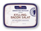 Graasten kylling- og baconsalat med mayonnaise.