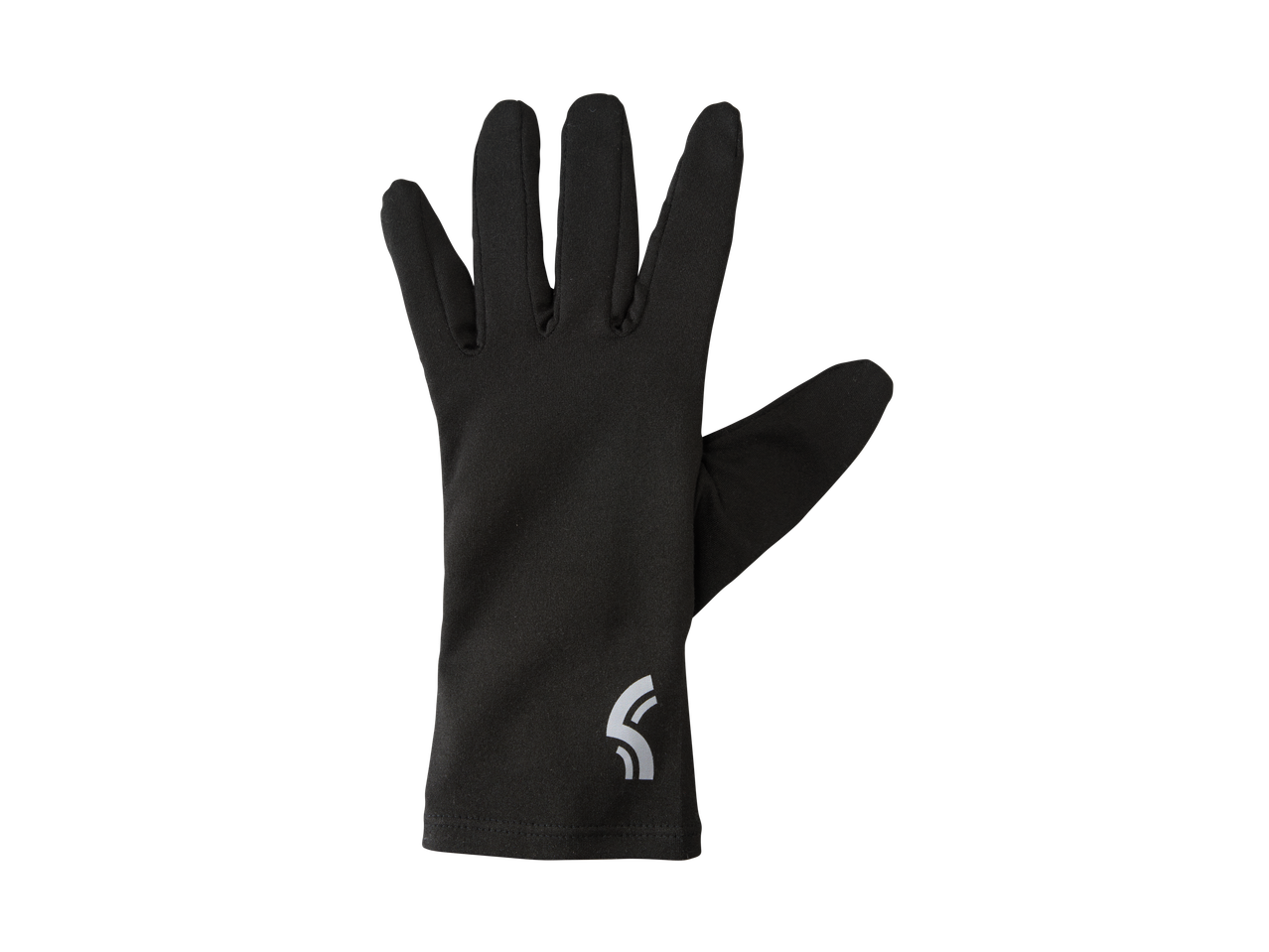 CRIVIT adult ski glove in black with a white logo