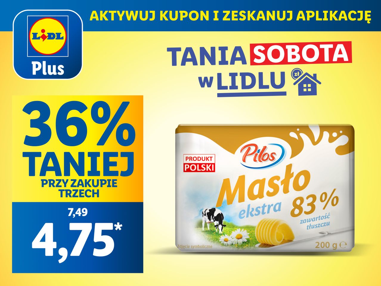 Masło ekstra 83%; Masło ekstra 83%