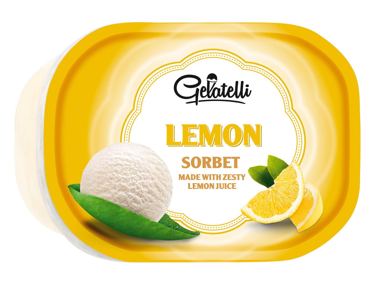 Gelatelli citrom sorbet: finom és frissítő.