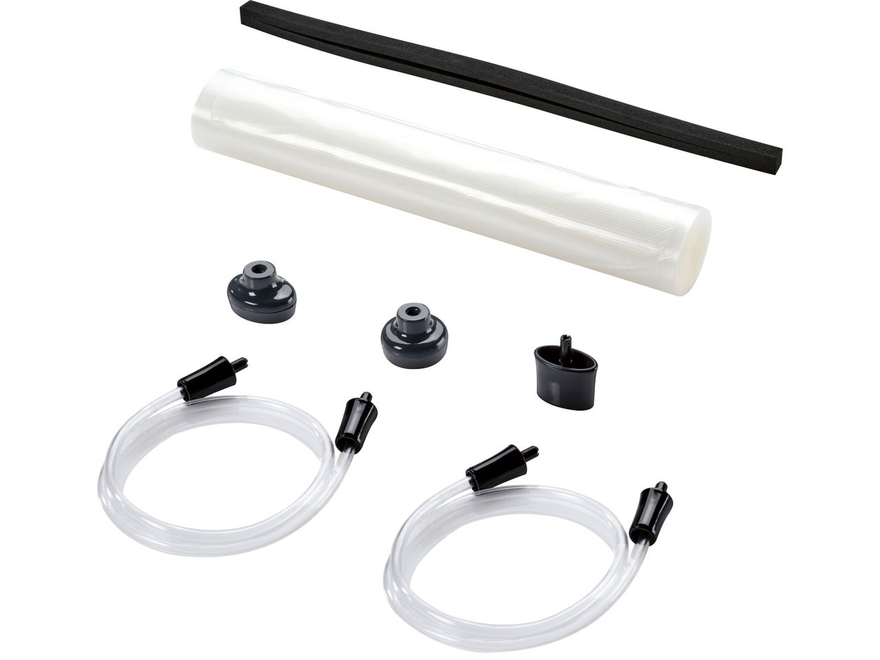 Комплект за вакуумиране с ролка фолио, маркучи и приставки